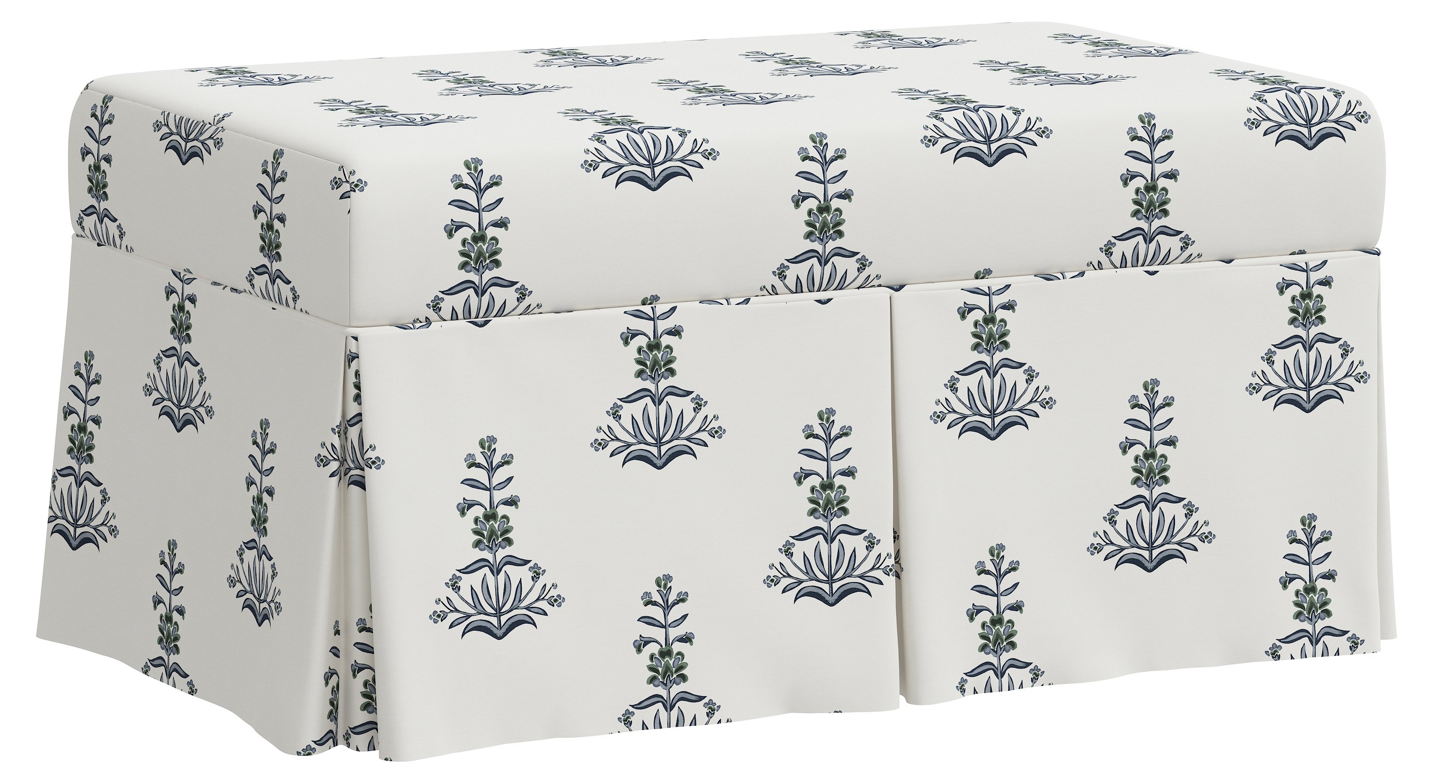 Hayworth Storage Bench, Kiko Block Slate One Kings Lane