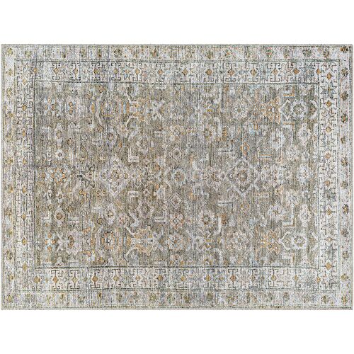 Darling Woven Rug, Cream/Ice Blue