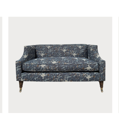 Gage Settee, North Oaks Baltic Crypton