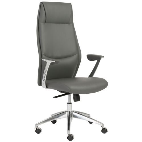 Vireton High Back Office Chair, Gray