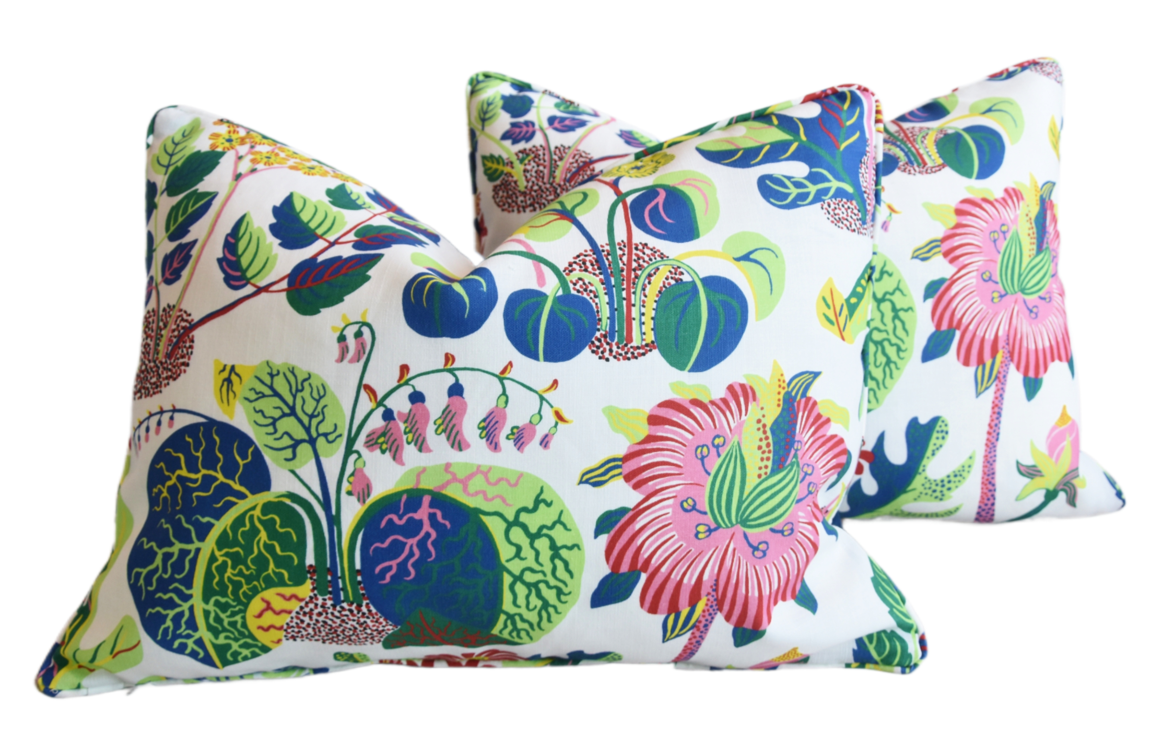 Schumacher Floral Botanical Pillows, S/2~P77678847