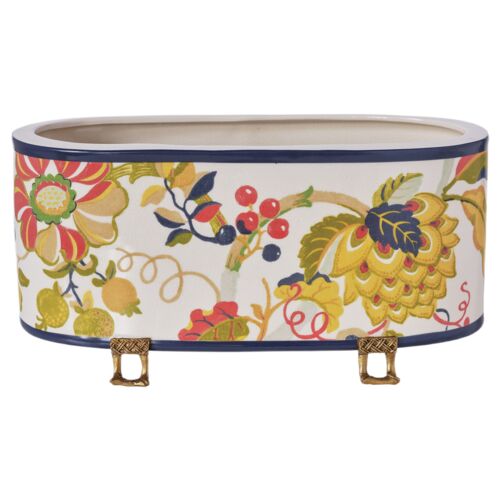 Garden Of Eden Oval Planter, Multicolor Garden Of Eden Oval Planter, Multicolor