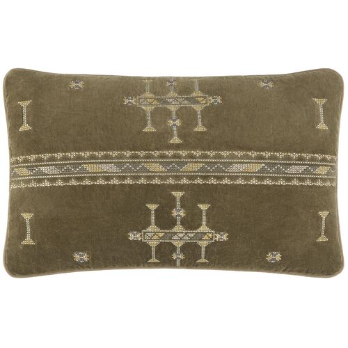 Erik Velour 13x21 Velvet Lumbar Pillow