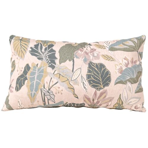 Delia 14x24 Lumbar Pillow, Light Blue Delia 14x24 Lumbar Pillow, Light Blue