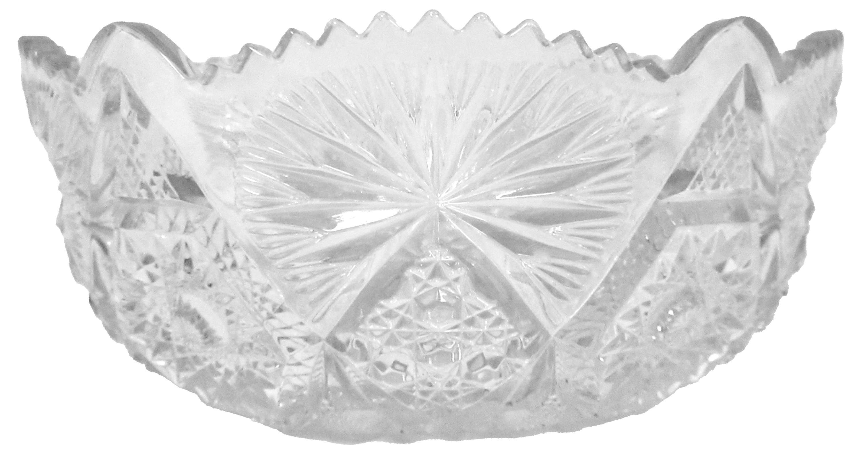 1920s Cut Crystal Bowl~P77622302