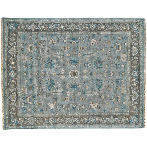 Elaine Traditional Hand-Knotted Rug, Chocolate~P77607369