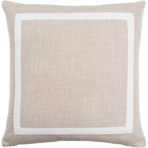 Ritzy Placed Border Pillow