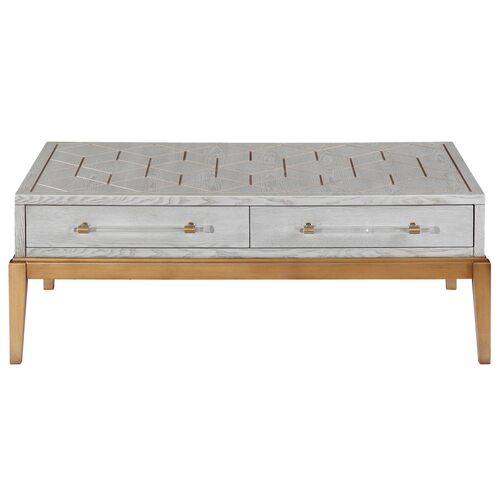 Orla 2-Drawer Rectangular Cocktail Table