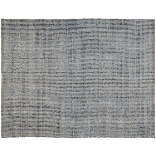 Raj Flat-Weave Rug, Blue/Gray~P77639505