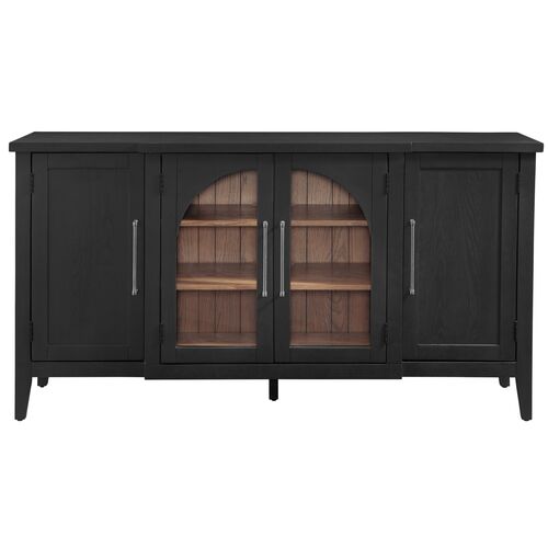 Elisabeth 4-Door Server, Black