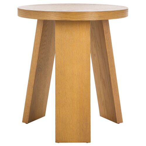 Delphina Wood Accent Table