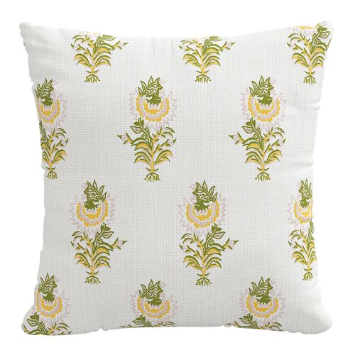 Desert Flower 20x20 Pillow, Spring Green~P77544736