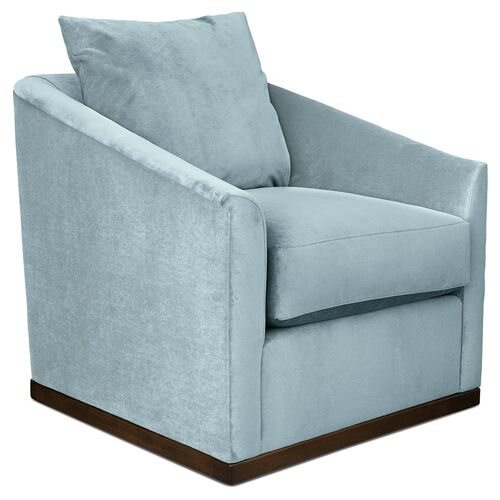 Ryder Swivel Velvet Chair~P77608817