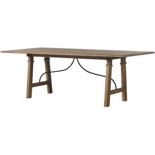 Fritz Dining Table, Drifted Oak