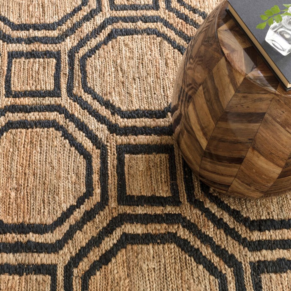 Jute is the softest of the plant fibers commonly used for rugs, which is another reason the Hexile Jute Rug is so popular.
