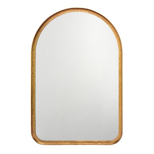 Arch Wall Mirror, Gold Leaf~P77638149