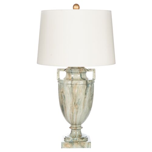 Kensington Table Lamp, Sage/Multi~P111120031