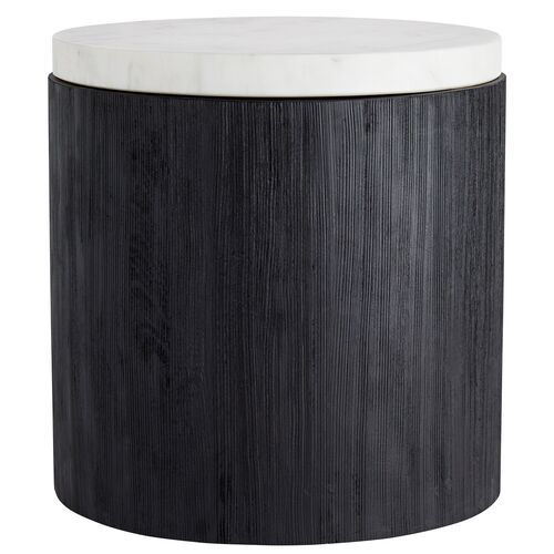 Gregor Side Tables, Black, White~P77622154