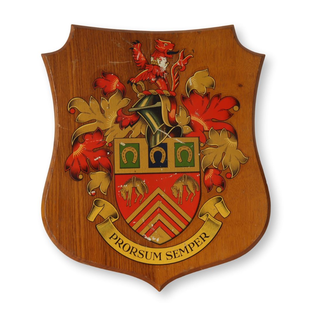 1957 Gloucestershire Coat of Arms Trophy~P77705558