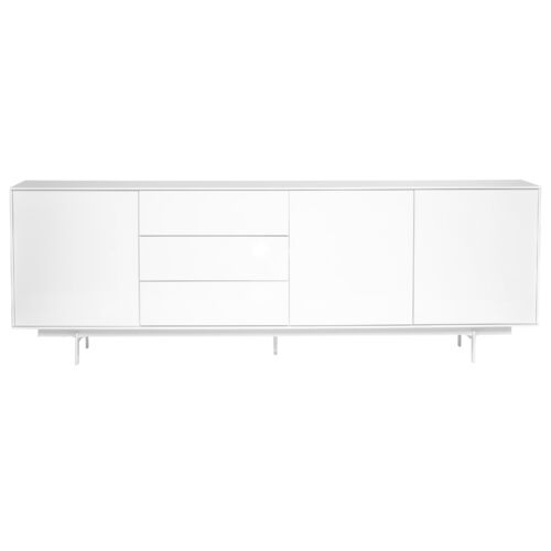 Albion 84" Sideboard, White