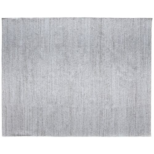 Finley Solid Rug, Silver