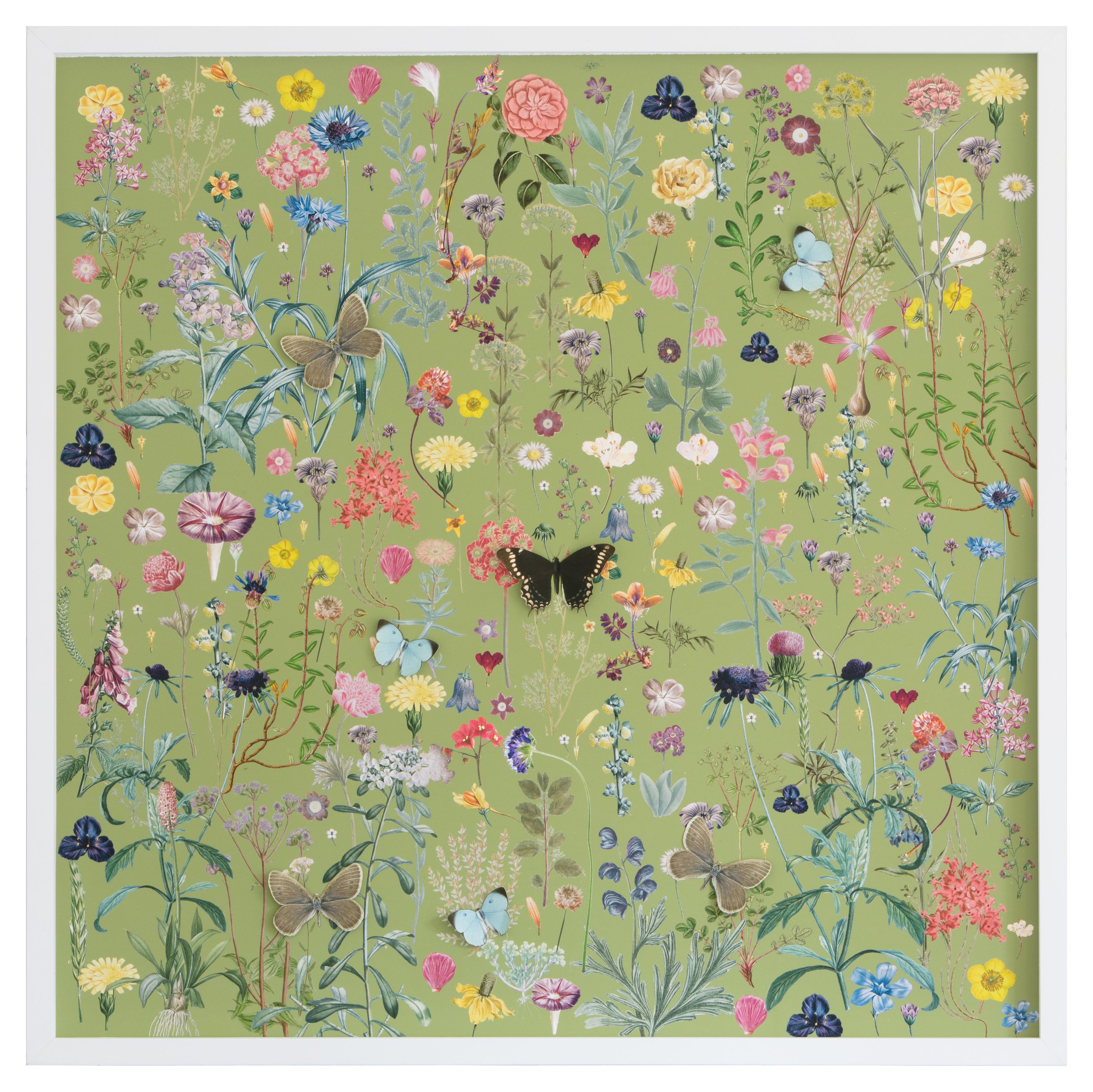 Dawn Wolfe, 3D Flower Pattern: Pink | One Kings Lane Dawn Wolfe, 3D Flower Pattern: Pink | One Kings Lane