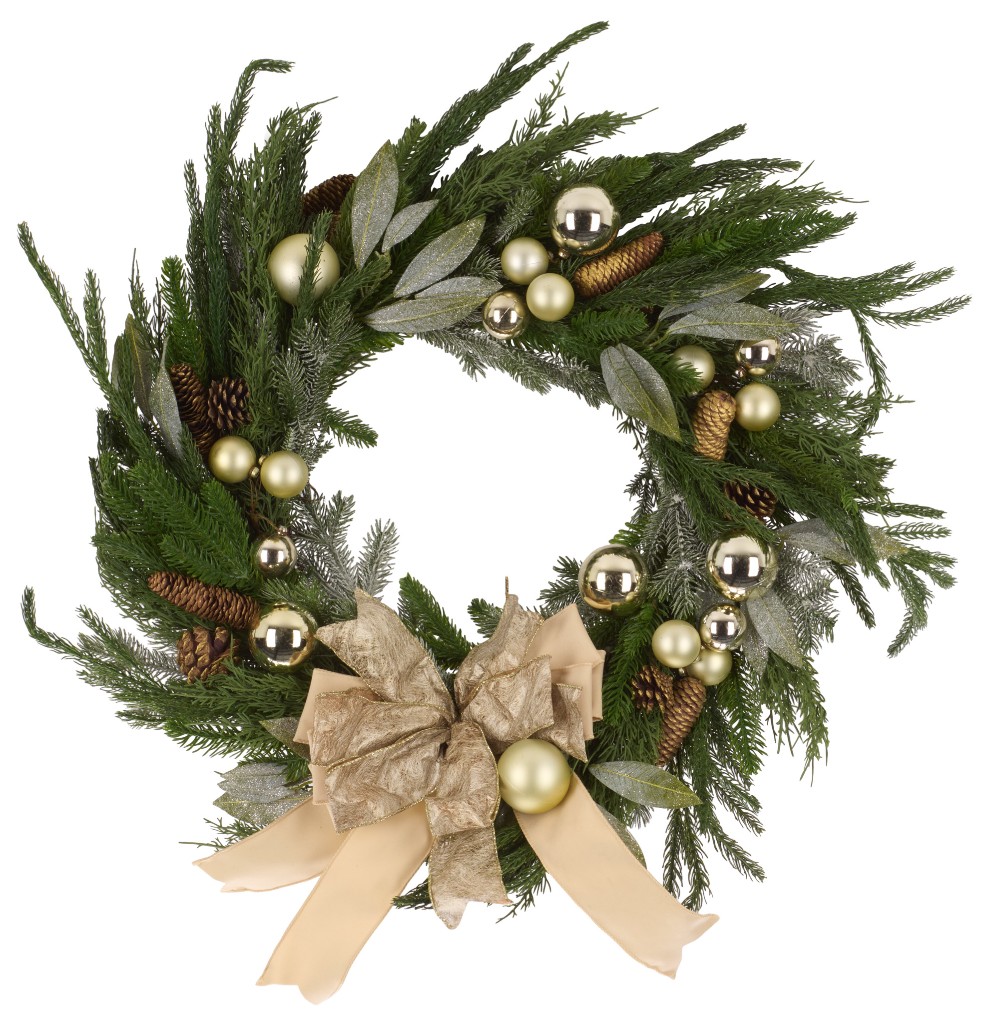 Faux 32in Berry/Pumpkin Wreath | One Kings Lane