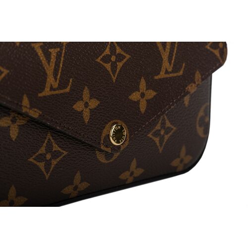 Louis Vuitton Monogram Canvas Felicie Strap and Go Bag - Yoogi's