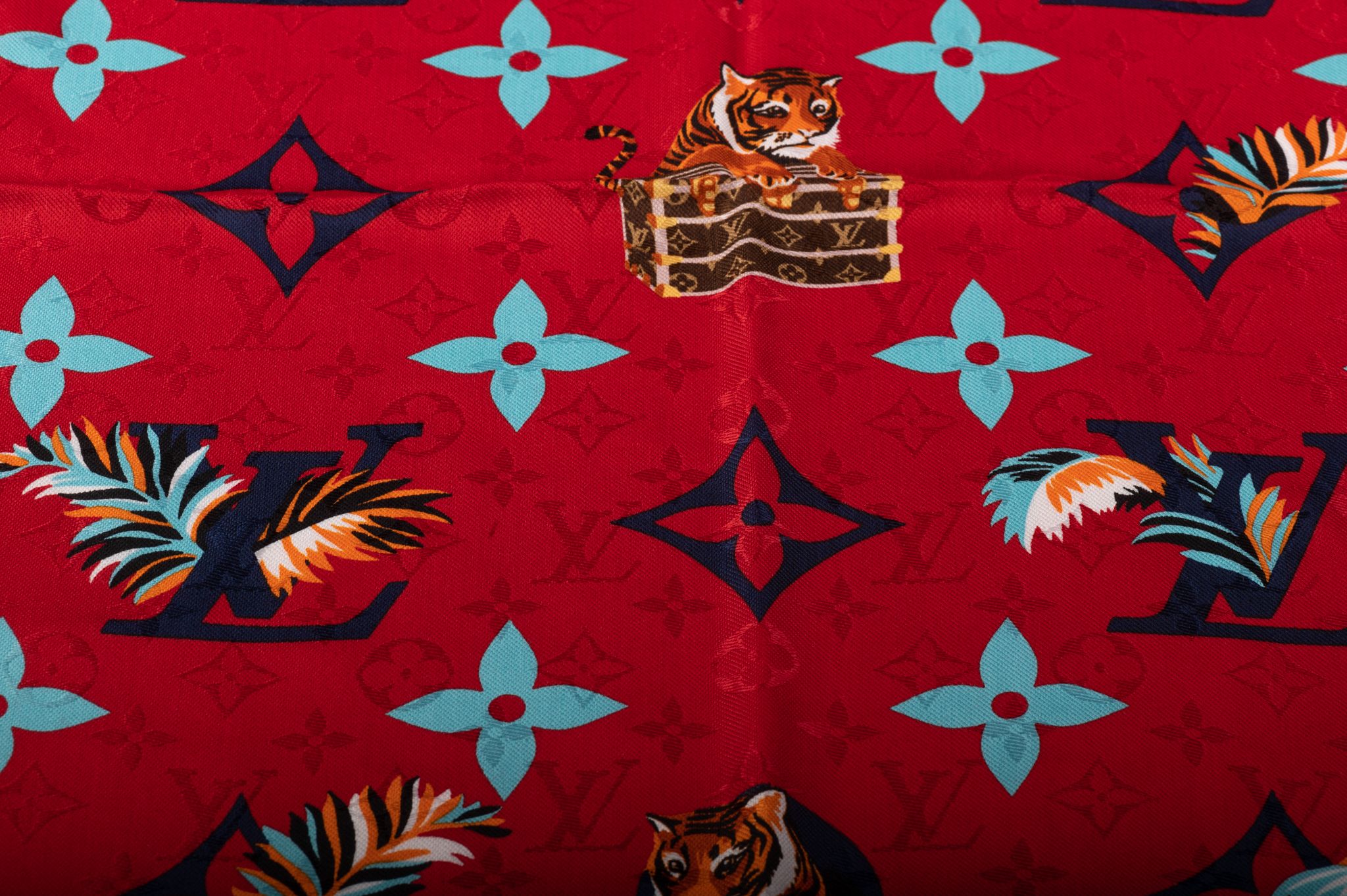 Vuitton NIB Year of the tiger shawl - Vintage Lux