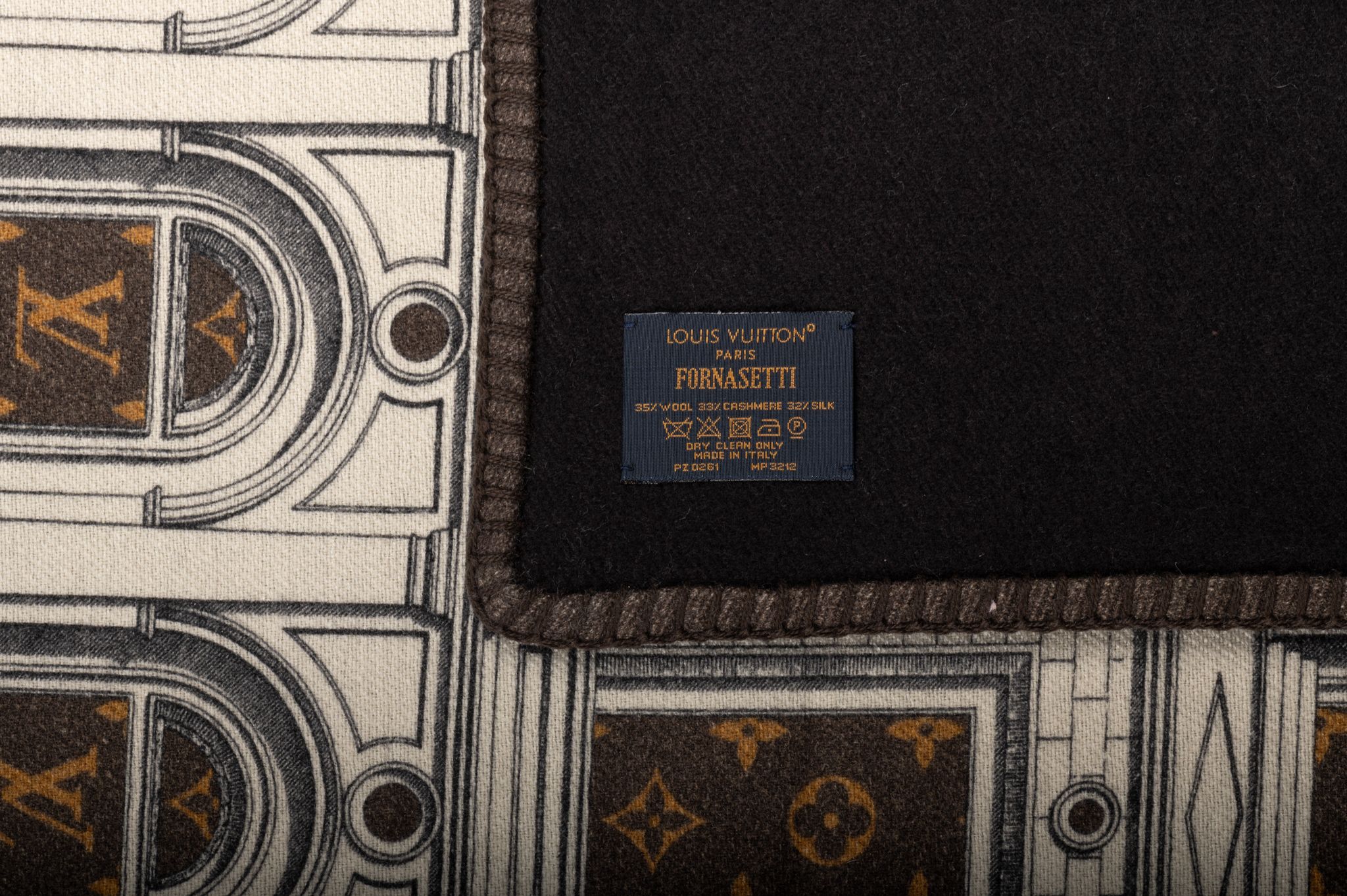 Vuitton New Fornasetti LIm.Ed. Blanket