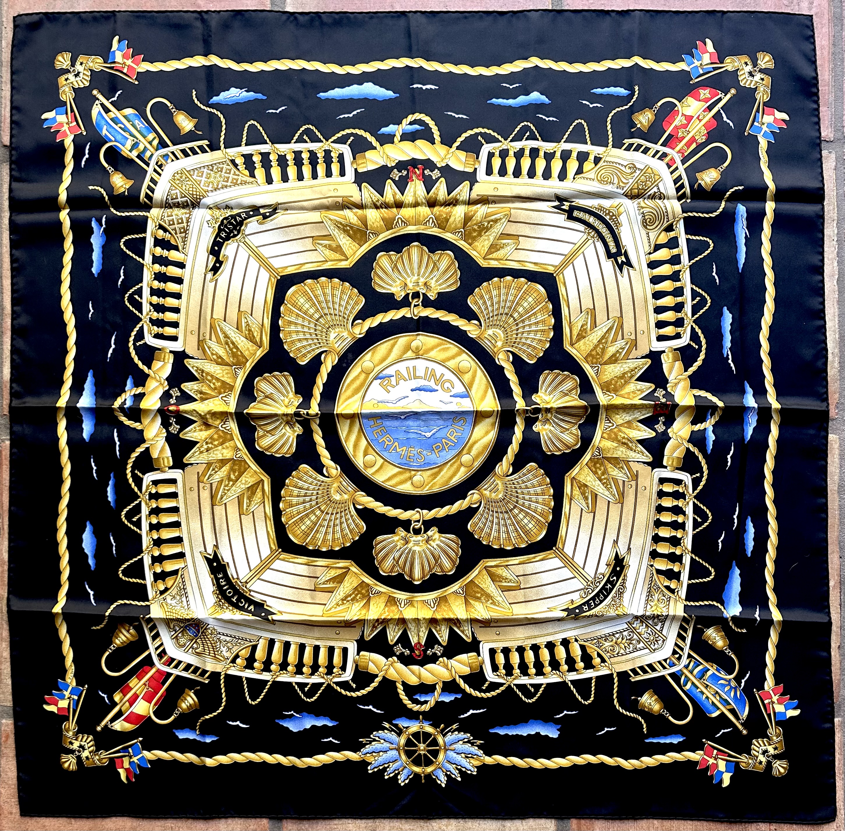 Hermès Railing Scarf - New~P77733364