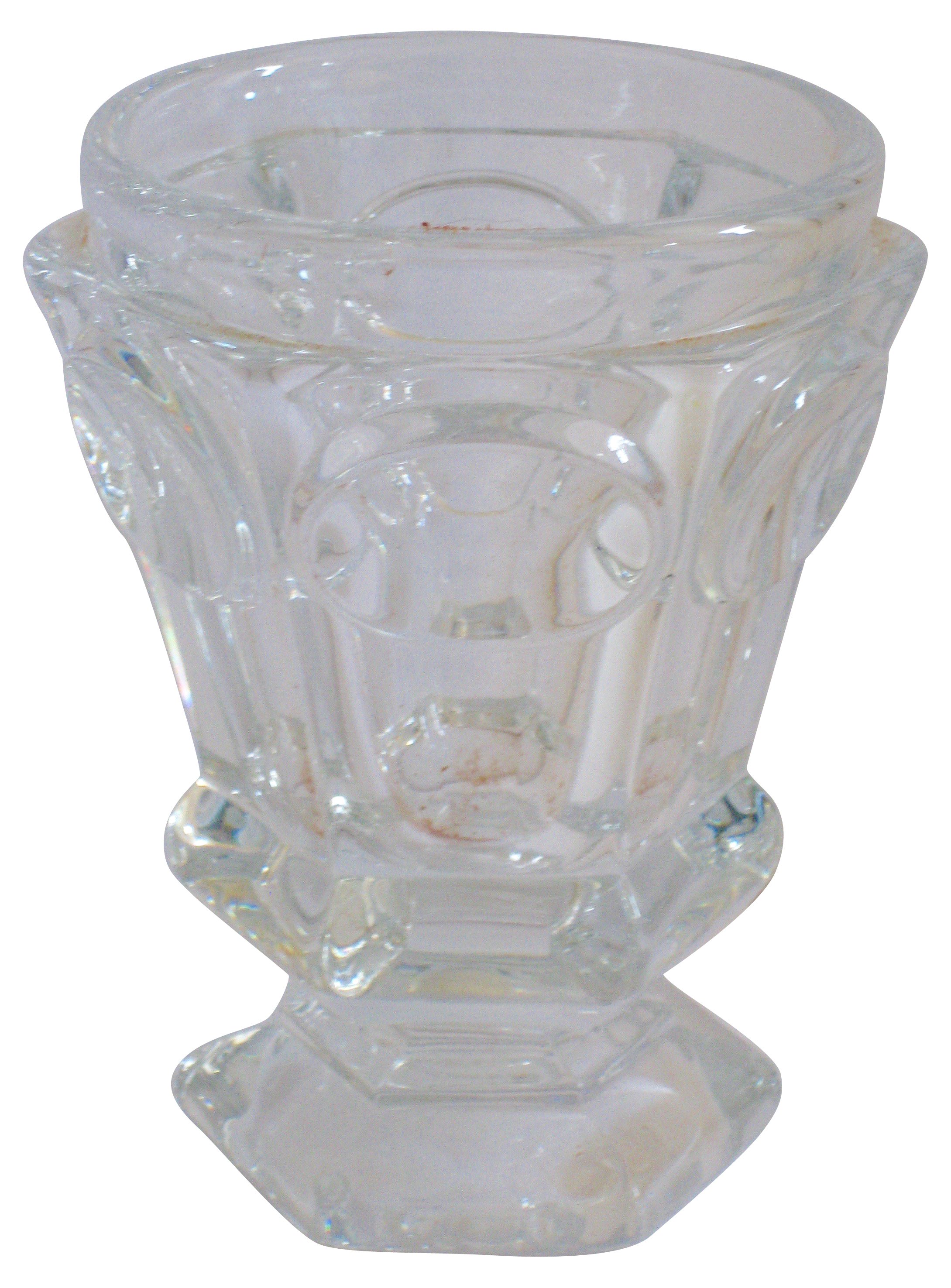 Baccarat Faceted Pedestal Vase~P77422744