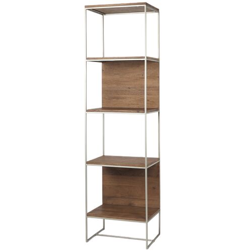 Celeste 4-Tier Wood Shelving Unit Celeste 4-Tier Wood Shelving Unit