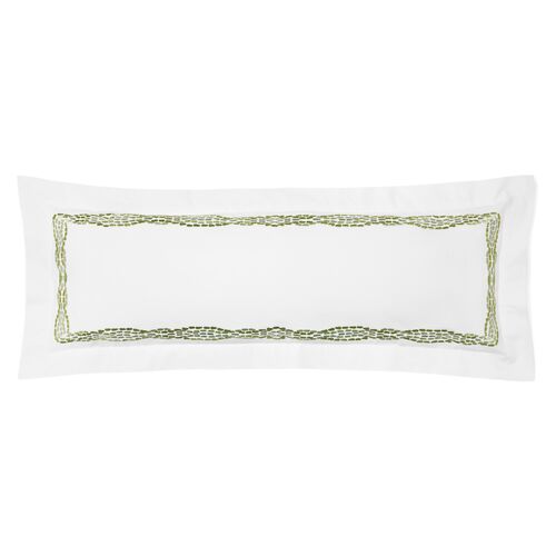 SFERRA x Scalamandré Cobblestones Decorative Pillow, Green