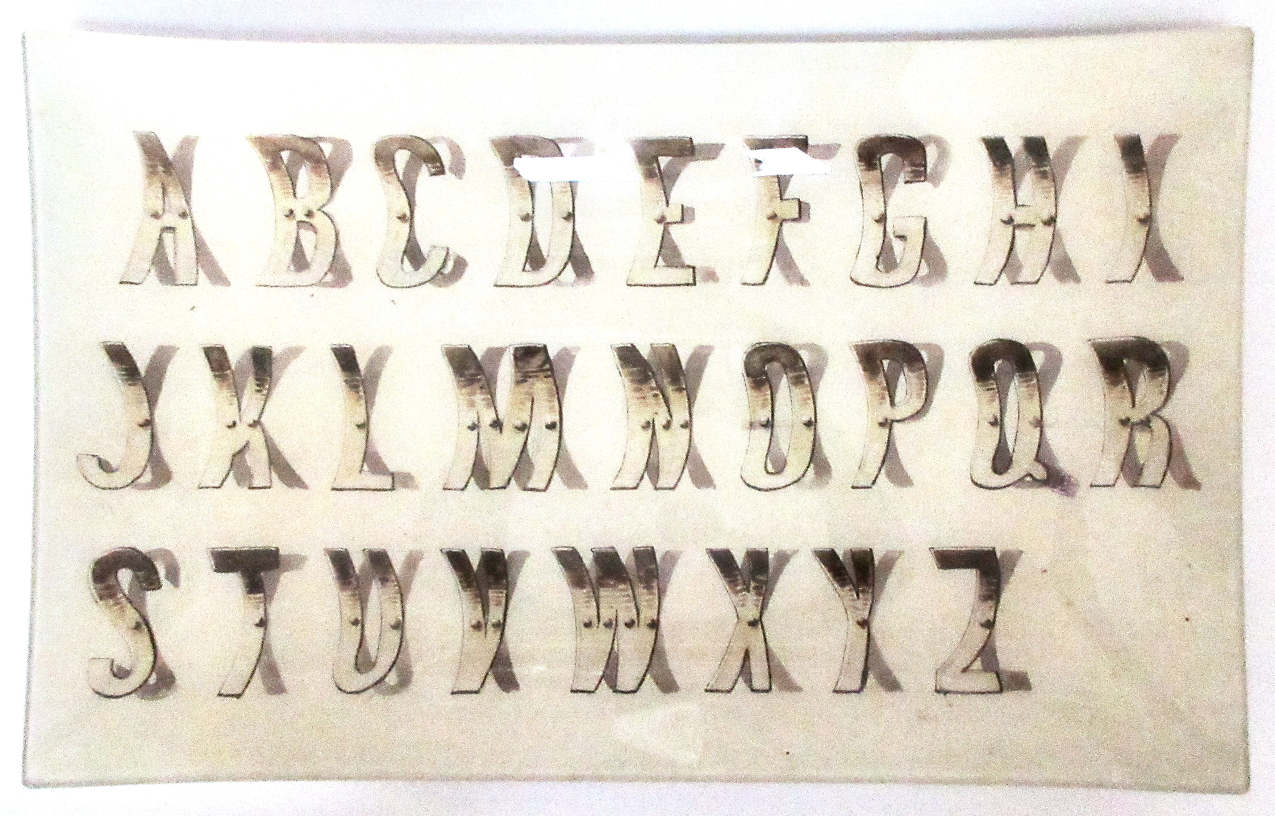 American Decoupage Tray - Large~P77696170