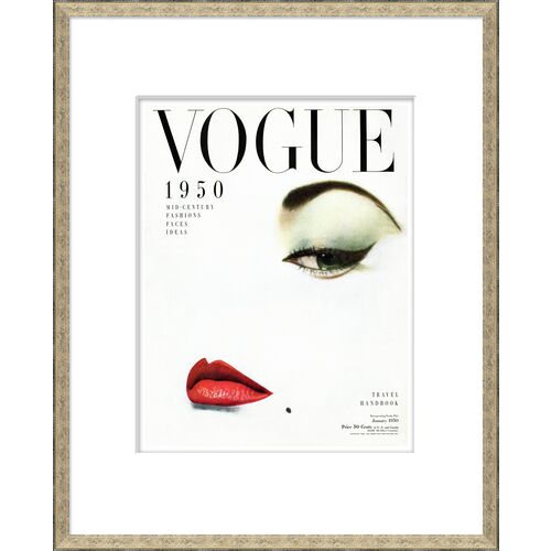 Vogue Magazine Cover, 1950 Mid-Century~P77585647