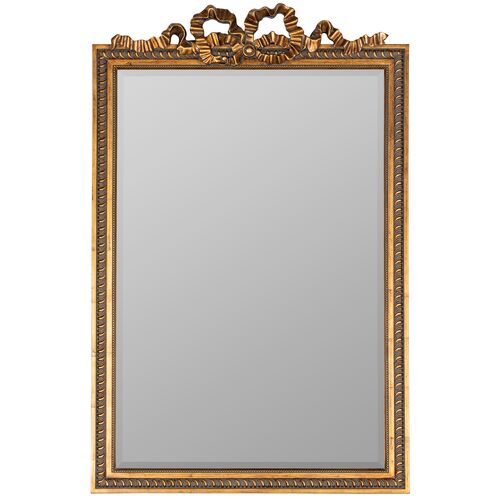 Clarence Large Wall Mirror, Antique Gold 
