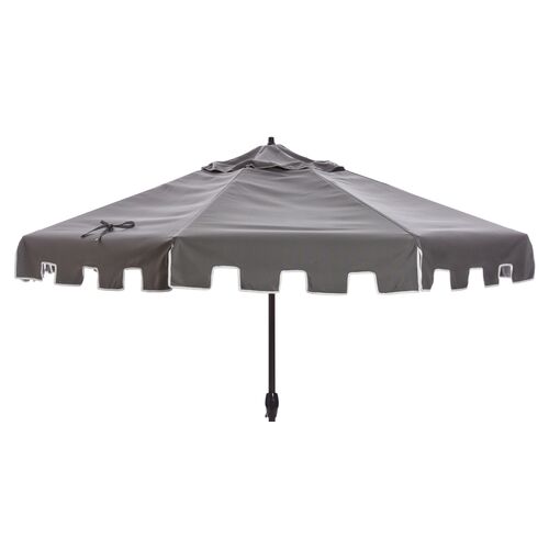 Nina Patio Umbrella, Charcoal~P77326348