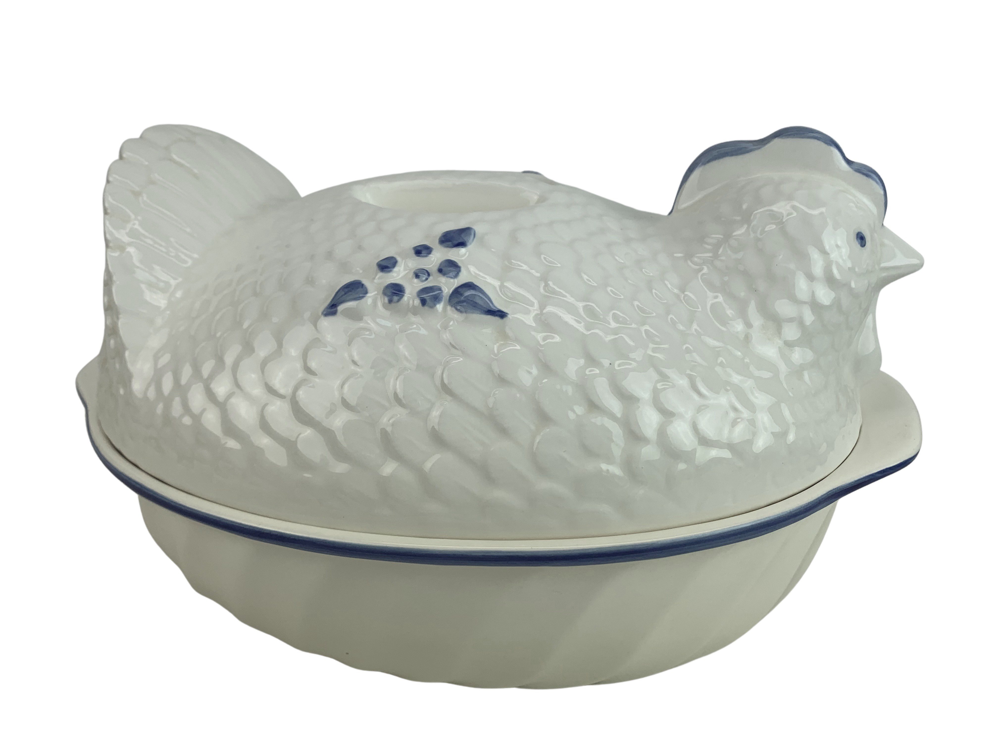 1980s Porcelain Covered Serving Dish~P77614284