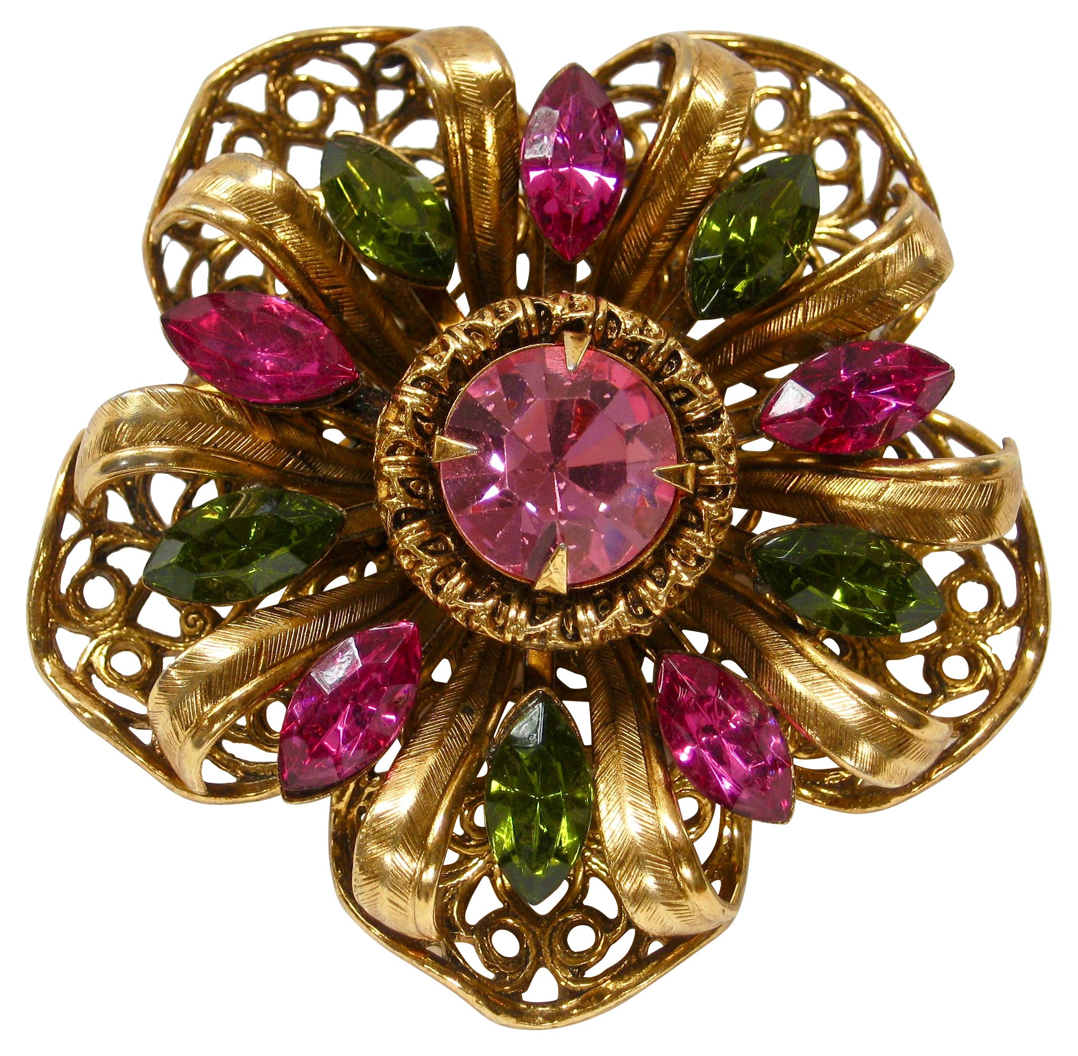 1950s Victorian-Style Brooch~P77422798