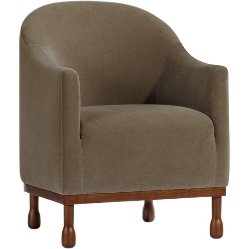 Gavin Performance Velvet Chair