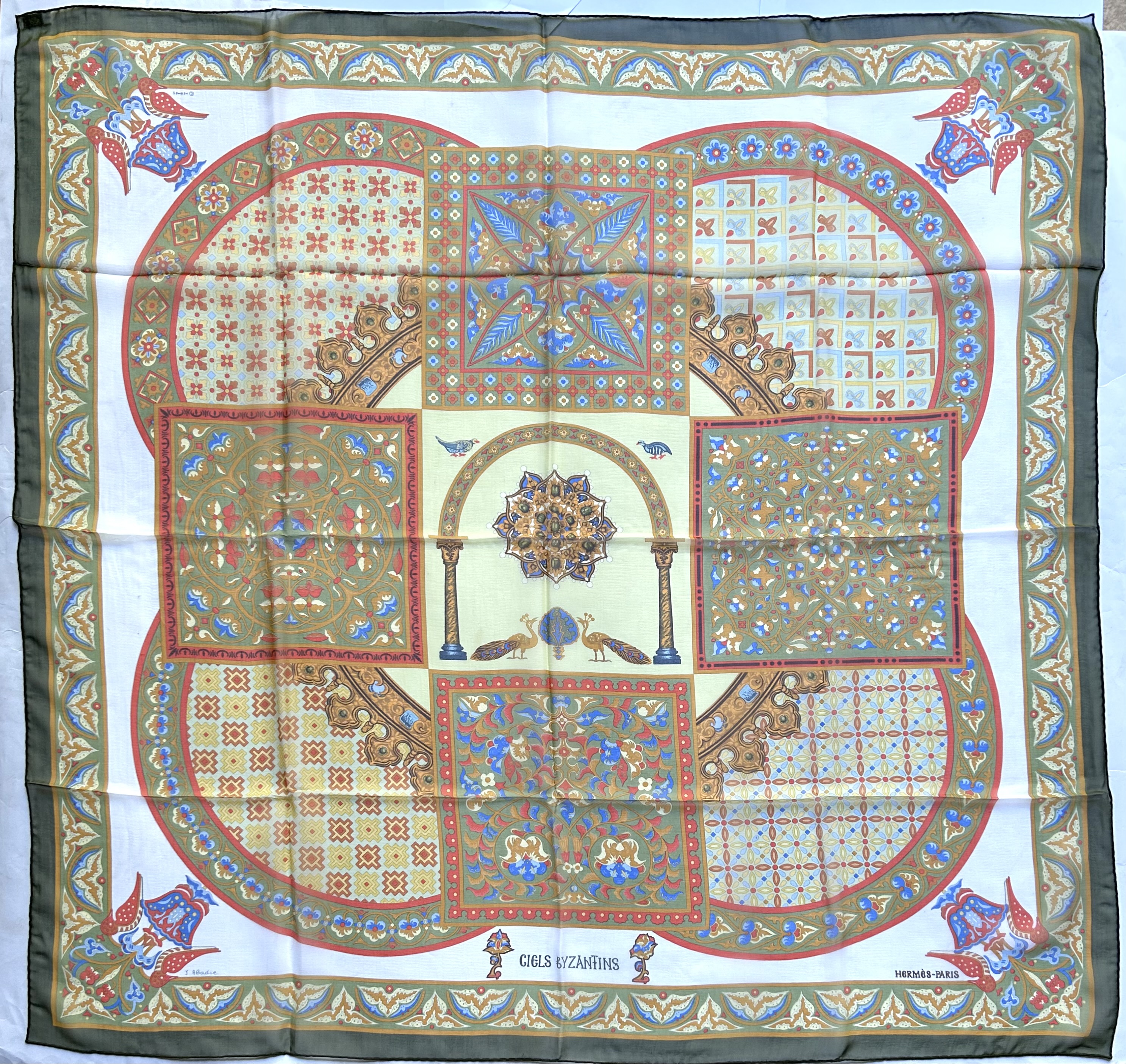 Hermes Ciels Byzantins Scarf~P77738217
