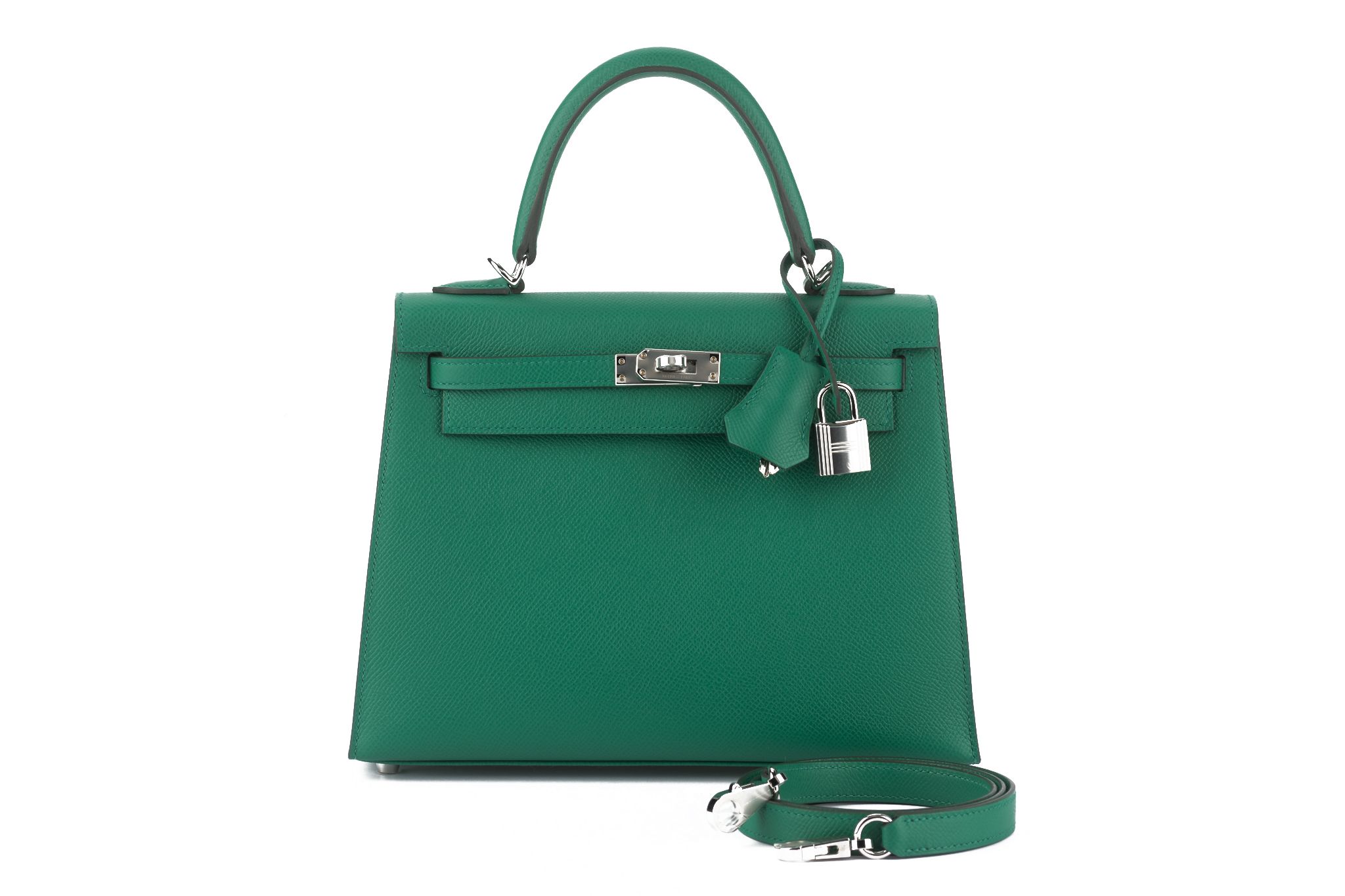 Hermès Epsom Kelly Sellier 25 Vert Jade~P77719875