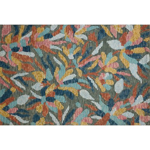 Poppy Hand Tufted Rug, Green