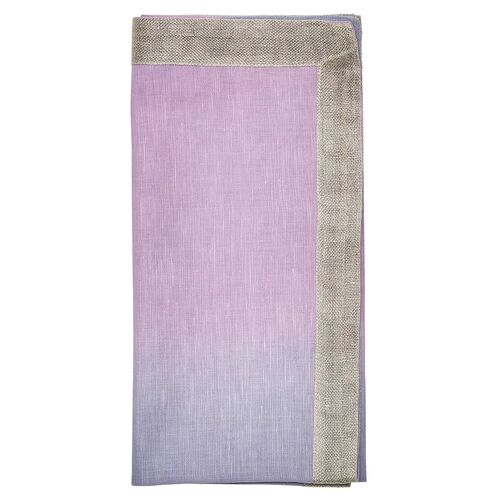 S/4 Dip Dye Napkins