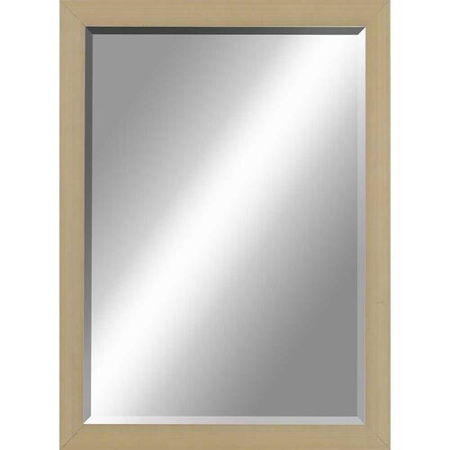 Silver Leaf Wood Beveled Wall Mirror Silver Leaf Wood Beveled Wall Mirror