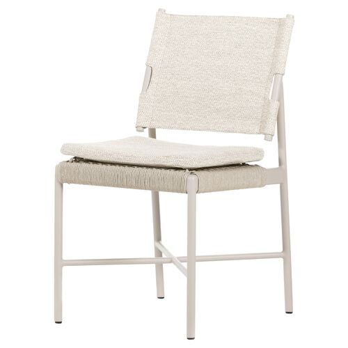 Dean Outdoor Dining Chair, Dove Taupe~P77628177