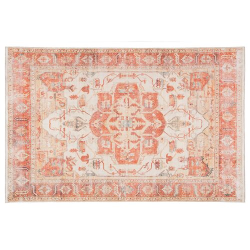 Emily Medallion Rug, Orange