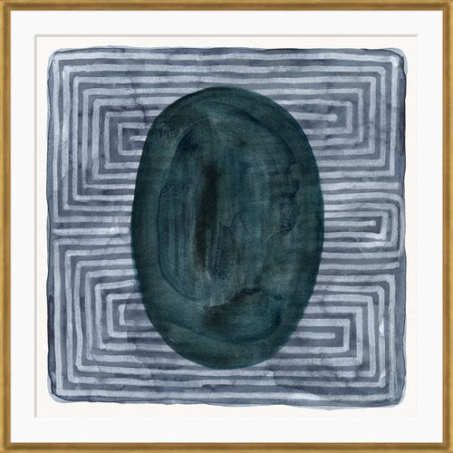Leslie Snipes, Labyrinth II Painting