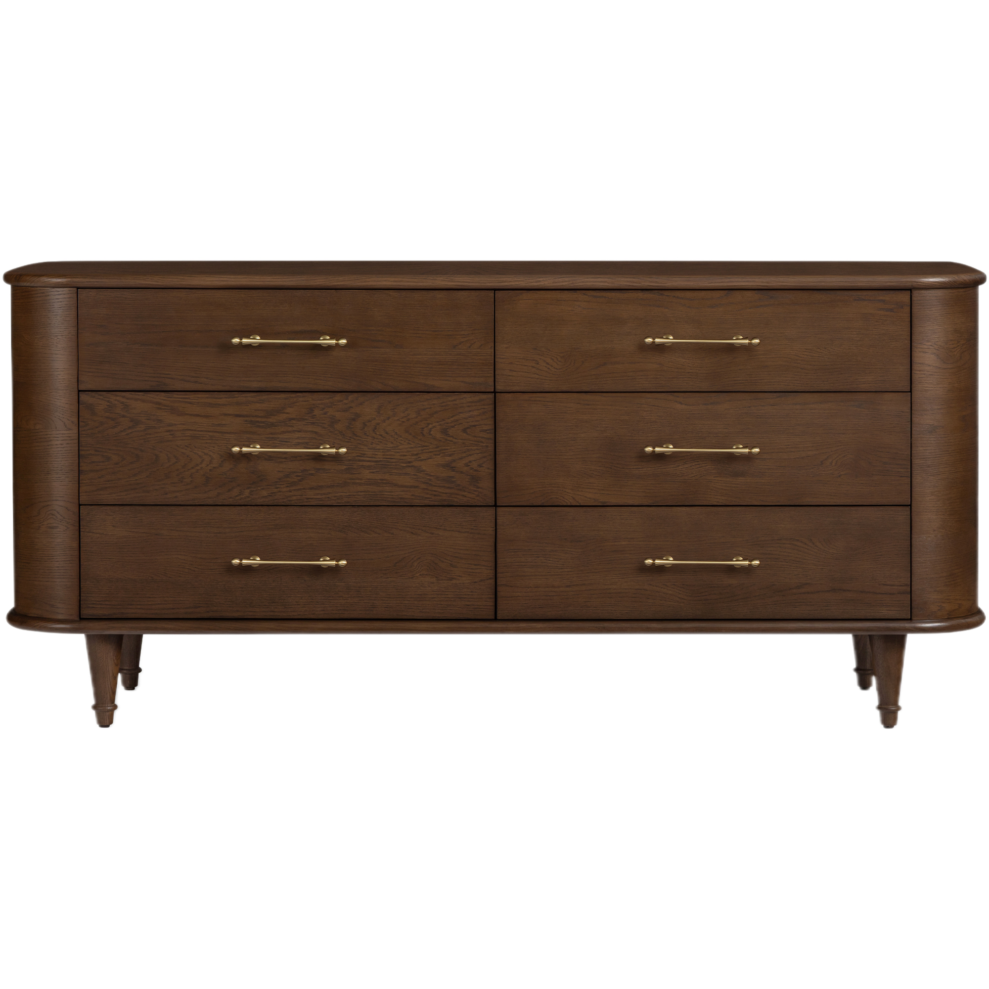 modern 6 drawer dresser Max and Lily Harbor 6-Drawer Dresser main image 1
